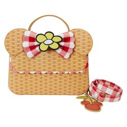 Loungefly - Minnie Picnic Basket, Mickey Mouse, Handtas