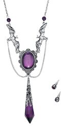 Lilac Drop, Gothicana by EMP, Halsketting
