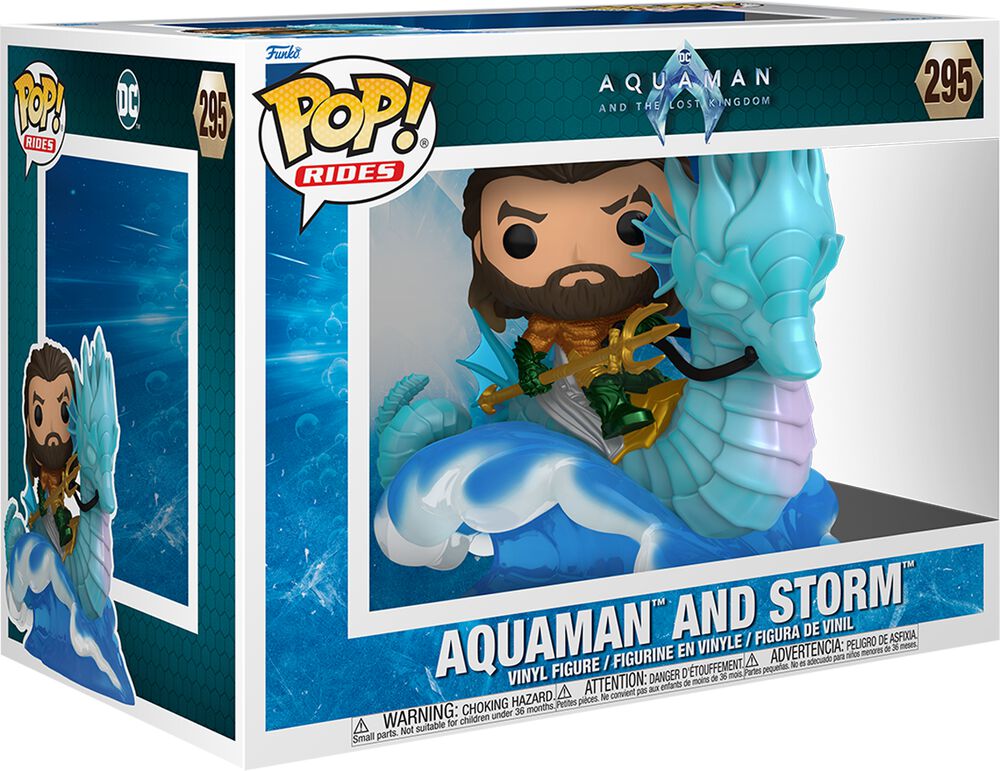 Aquaman and the lost Kingdom - Aquaman and Storm (Pop! Ride Deluxe) vinyl figuur nr. 295