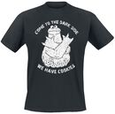 Cookie Monster  - Come To The Dark Side, Sesame Street, T-shirt