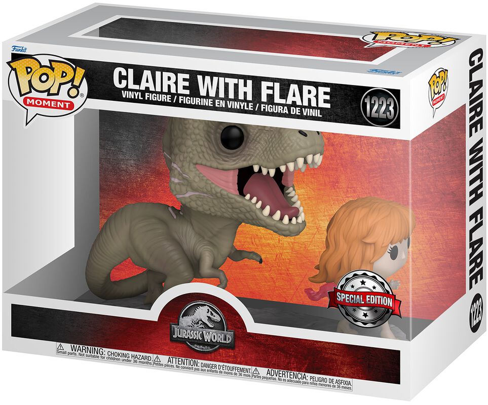 Jurassic World - Claire with flare (POP! Moment) vinyl figuur nr. 1223