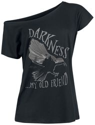 Darkness... My old friend, Wednesday, T-shirt