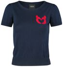 Libby Lobster Love Knitted Top, Collectif Clothing, T-shirt