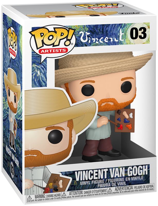 van Gogh, Vincent Vincent van Gogh (artists) vinyl figuur 03