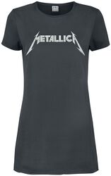Amplified Collection - Logo, Metallica, Korte jurk
