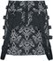 Gothicana X Anne Stokes - Black Mini Skirt with Pattern and Straps