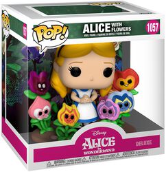 Alice with Flowers (Deluxe Pop!) Vinyl Figuur 1057, Alice in Wonderland, Funko Super Deluxe