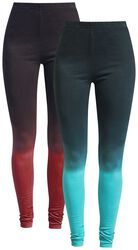 Set van twee leggings met kleurverloop, Full Volume by EMP, Leggings