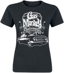 Logo & Car, Gas Monkey Garage, T-shirt