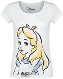 Drawing Watercolour, Alice in Wonderland, T-shirt