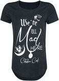 Cheshire Cat - We're All Mad Here, Alice in Wonderland, T-shirt