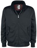 Black Between-Seasons Jacket with Standing Collar, RED by EMP, Tussenseizoensjas