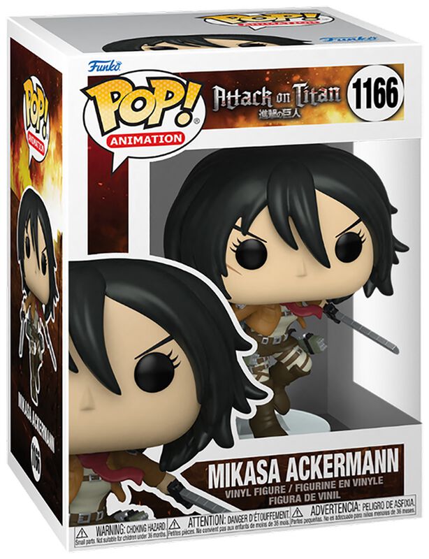 Mikasa Acherman vinyl figuur 1166