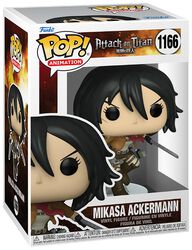 Mikasa Acherman vinyl figuur 1166, Attack On Titan, Funko Pop!