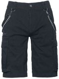 Ray Chain Shorts, Black Premium by EMP, Korte broek