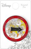 Loungefly - 7 Dwarves - Pin with Spinner, Snow White and the Seven Dwarves, Speld
