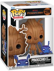 Pinocchio & Cricket vinyl figuur nr. 1299, Pinocchio, Funko Pop!
