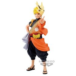 Shippuden - Banpresto - Uzumaki Naruto (20th Anniversary Costume), Naruto, Verzamelfiguren