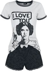 Leia Organa - I Love You, Star Wars, Pyjama