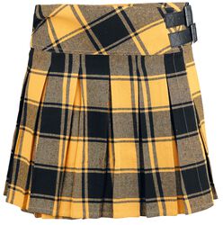 Yellow Kilt with Side Buckles