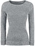 Knitted Basic Sweater, Black Premium by EMP, Gebreide trui