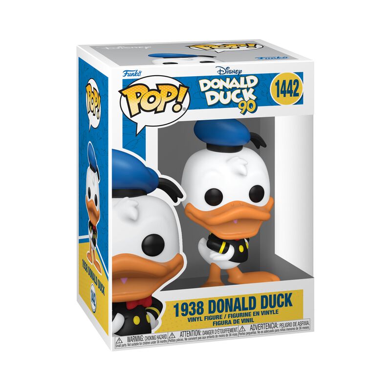 90th Anniversary - 1938 Donald Duck vinyl figuur 1442