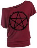 Distressed Pentagram, Gothicana by EMP, T-shirt