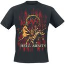 Hell awaits, Slayer, T-shirt