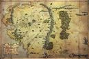 Journey Map, The Hobbit, Poster