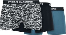 Organic Boxer Shorts 3 Pack, Urban Classics, Boxerset