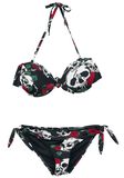 Floral Skull, Banned, Bikini Set