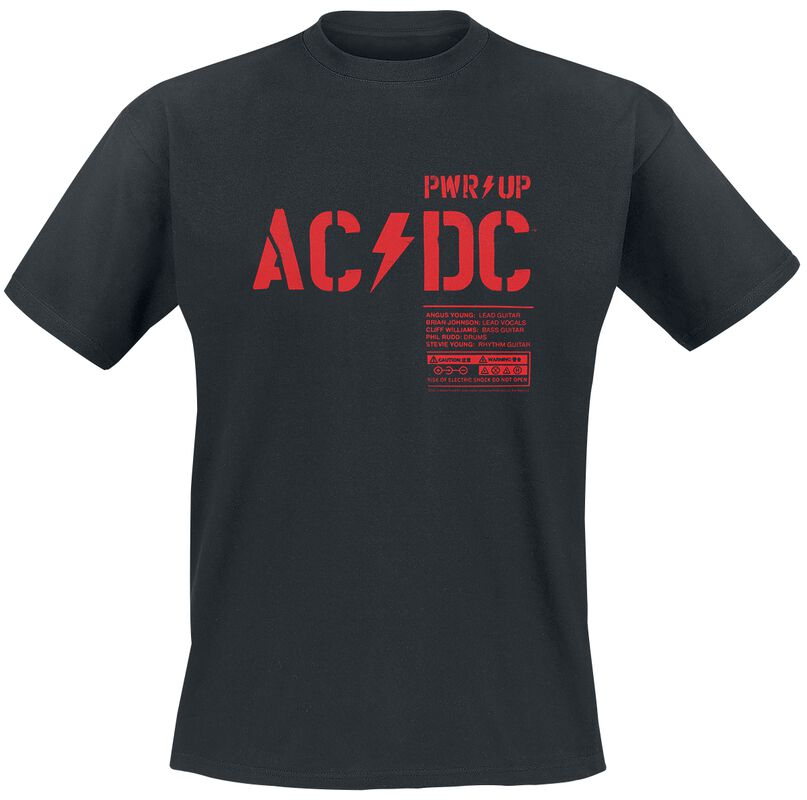 PWR UP | AC/DC T-shirt | Large