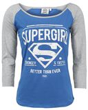Stronger & Faster, Supergirl, Shirt met lange mouwen