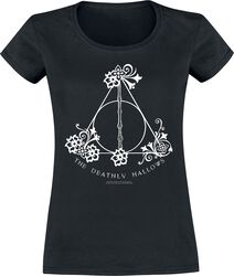 Deathly Hallows - Flower, Harry Potter, T-shirt