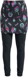 Legging with Skirt and Candy Print, Full Volume by EMP, Leggings